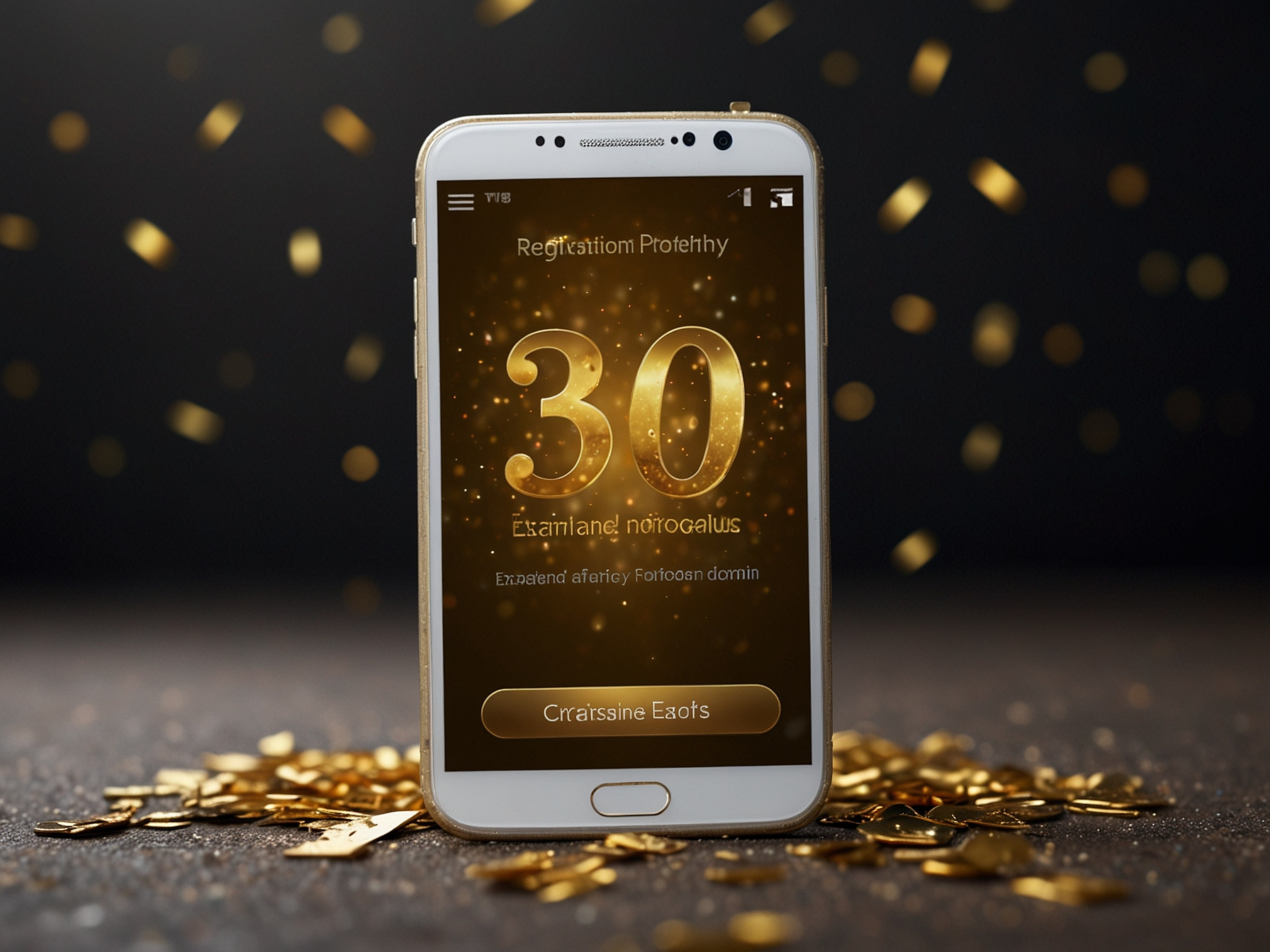 Formulario de registro y bono de 7777